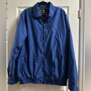 Chaps Men's Navy Jacket Size Large